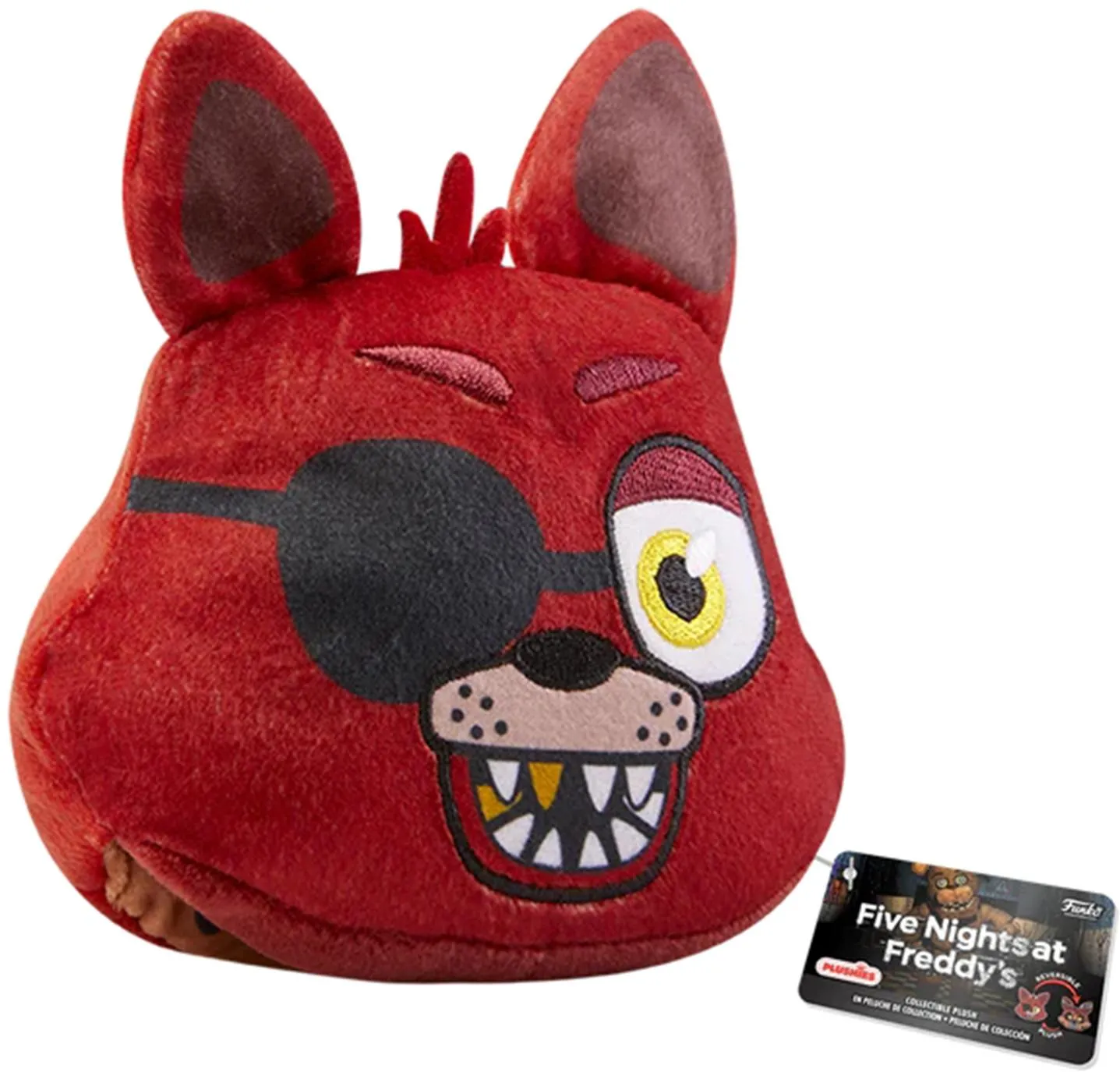 Фигурка плюшевая Funko Plush: Фокси (Foxy) Пять ночей у Фредди:  Двусторонние головы (FNAF: Reversible Heads) (64984) 10 см