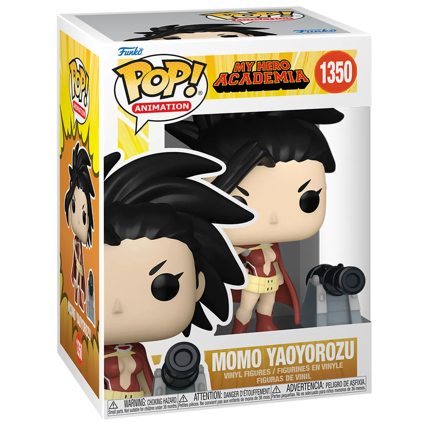 Купить Фигурка Funko POP! Animation: Момо Яойорозу с пушкой (Momo Yaoyorozu  w/Cannon) Моя Геройская Академия (My Hero Academia) ((1350) 68760) 9,5 см  по цене 2 520 р в Москве в каталоге интернет