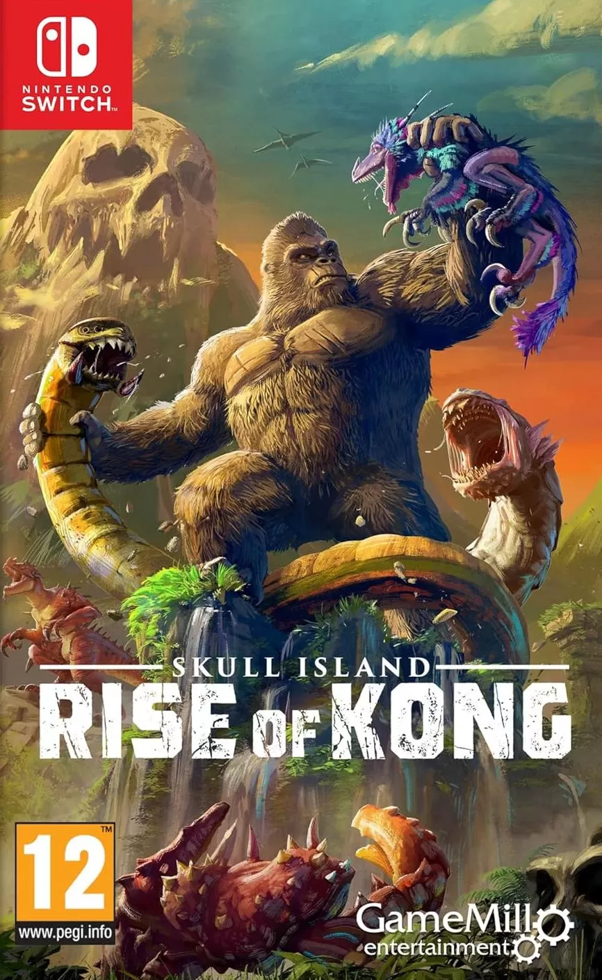 Nintendo Switch Skull Island Rise Of Kong Бесцветный Euopre PAL