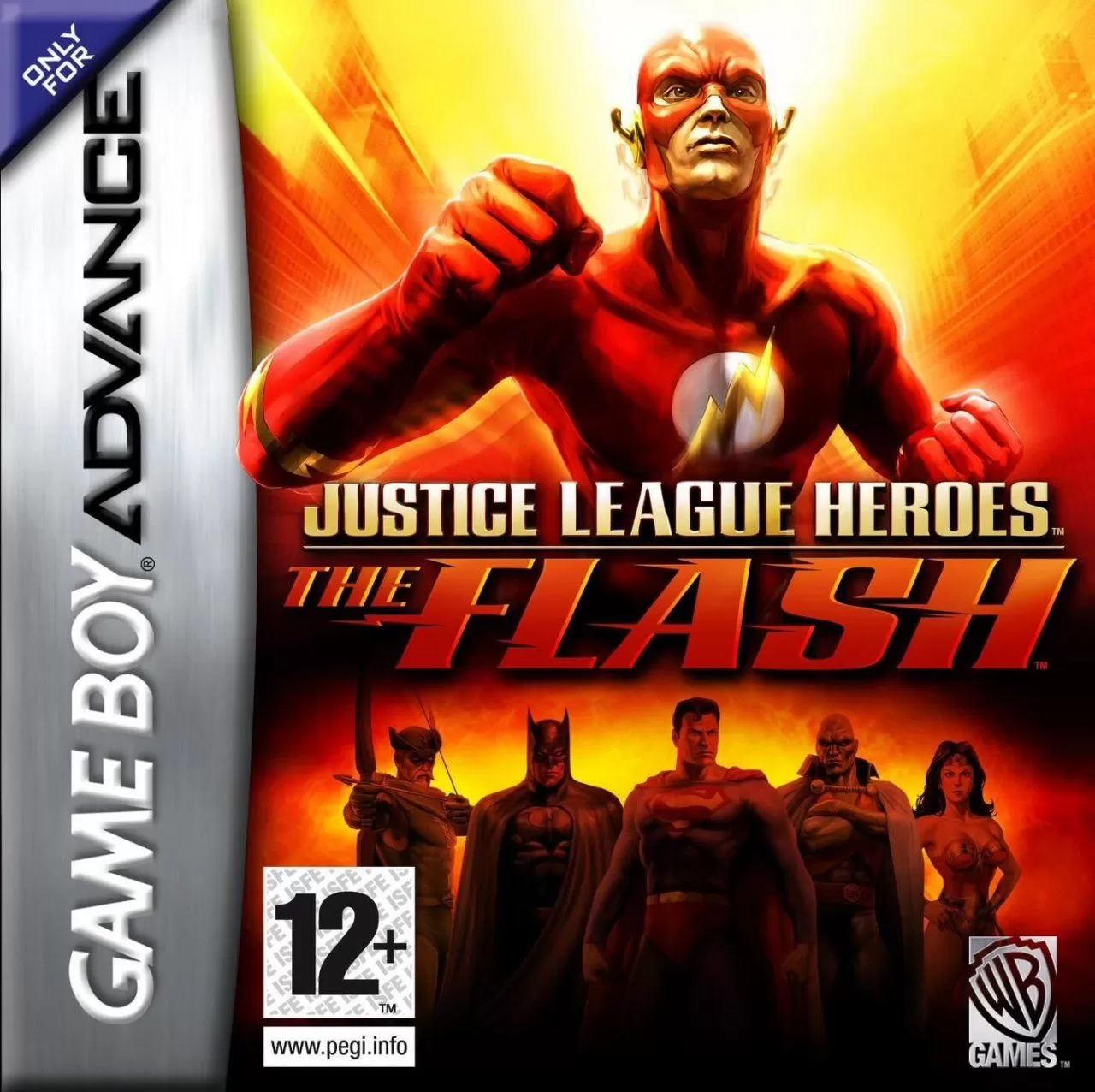 Герои Лиги Справедливости: Флэш (Justice League Heroes: The Flash) Русская  версия (GBA)