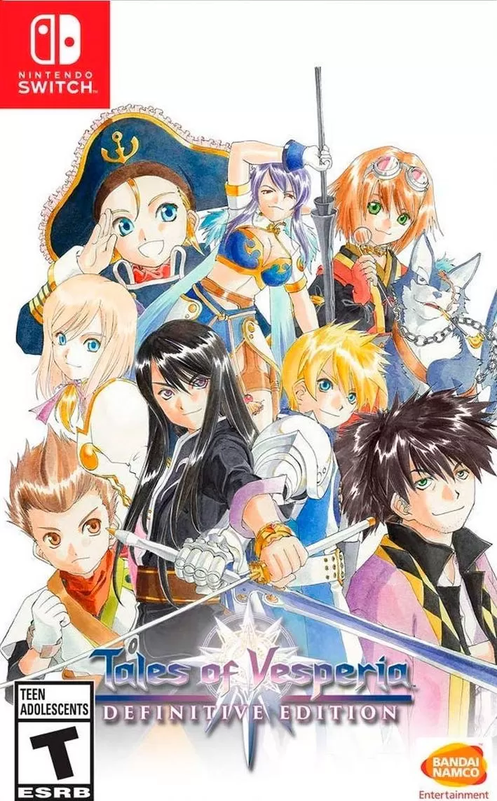 Игра Tales of Vesperia: Definitive Edition Русская Версия (Switch) USED Б/У