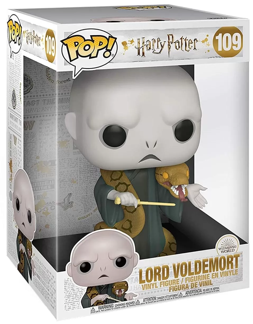 Фигурка Funko POP! Vinyl: Гарри Поттер (Harry Potter) Волан-де-Морт с  Нагайной (Voldemort with Nagini) (48037) 25 см купить в Москве по цене 3  490 р в каталоге интернет магазина «NextGame» - характеристики,