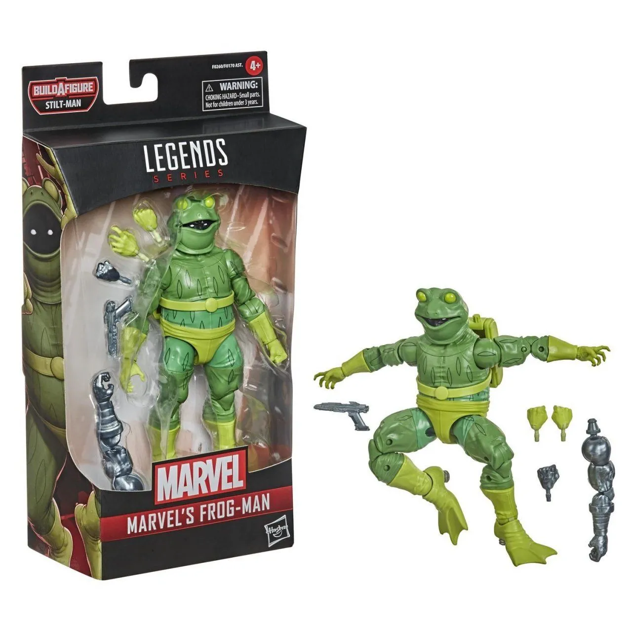 Фигурка Hasbro Marvel Legends: Человек-Лягушка (Frog-Man) Человек Паук  (Spider-Man) (F0260) 15 см купить в Москве по цене 3 380.00 р в каталоге  интернет магазина «NextGame» - характеристики, сравнение, описание, скидки,  доставка