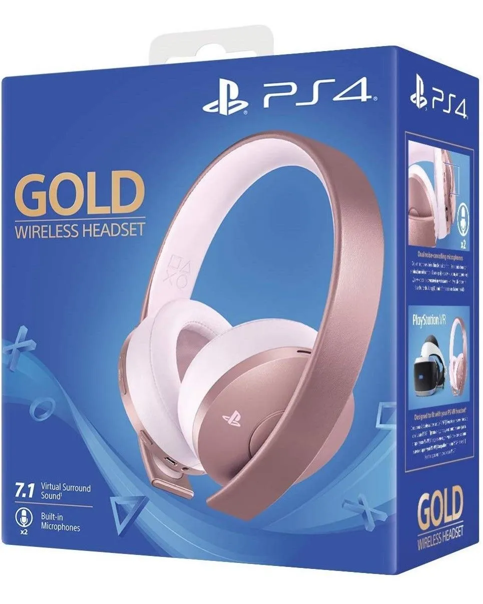 7.1 Sony Rose Gold Wireless Stereo Headset CUHYA 0080