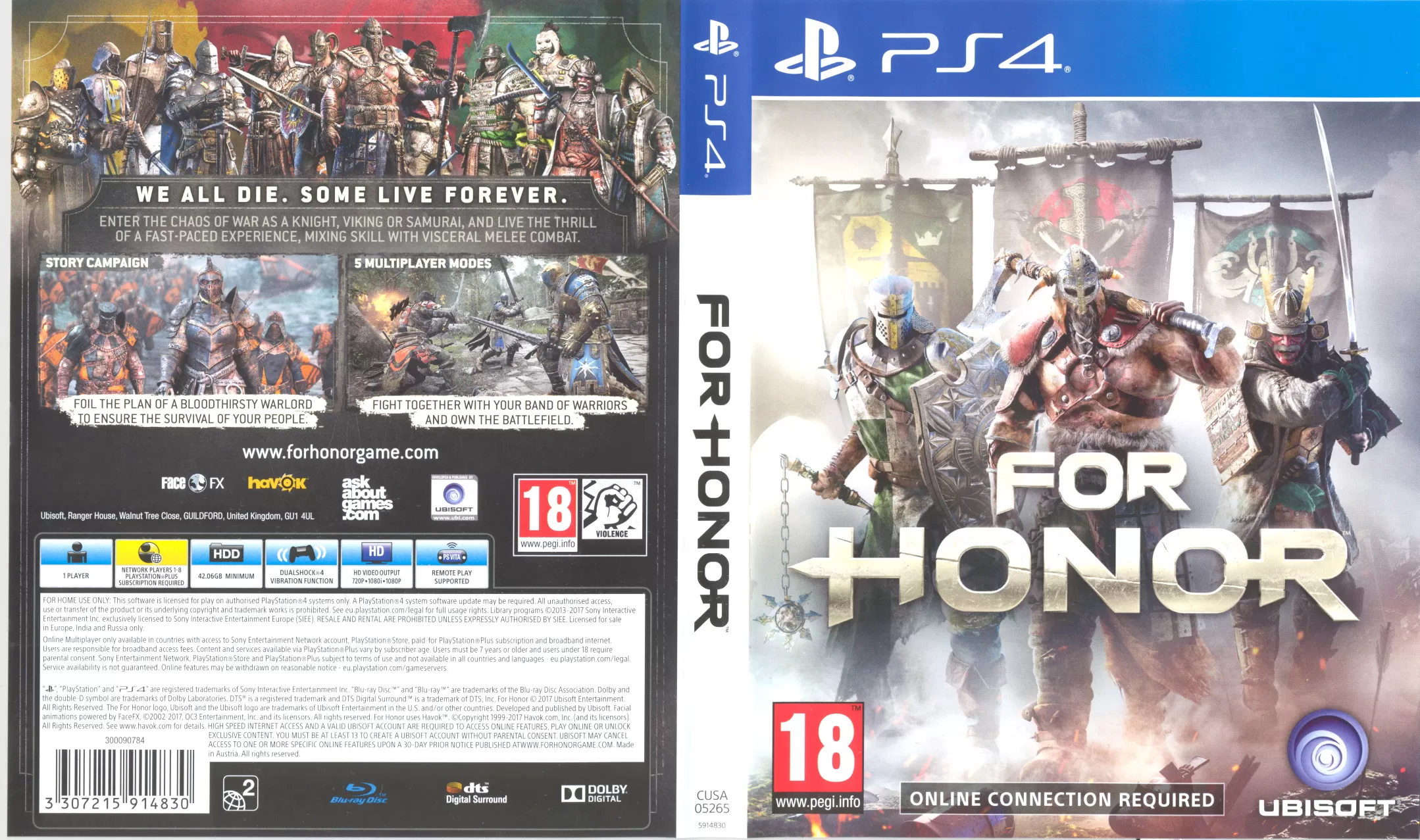 Игра For Honor Русская Версия (PS4) купить в Москве по цене 3 040 р в  каталоге интернет магазина «NextGame» - характеристики, сравнение,  описание, ...