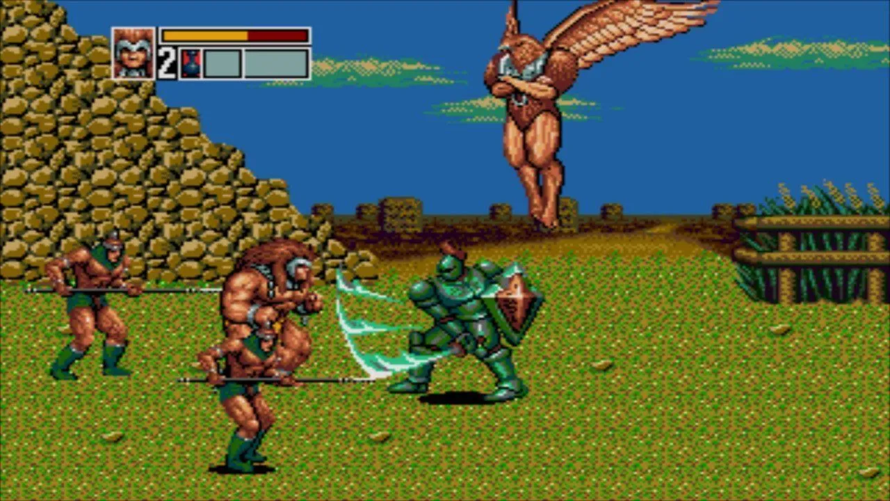 Купить картридж Золотой Топор 3 (Golden Axe 3) русская версия (16 bit) для  Сеги