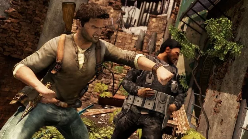 Игра Uncharted: 2 Among Thieves (Среди Воров) Remastered Русская.