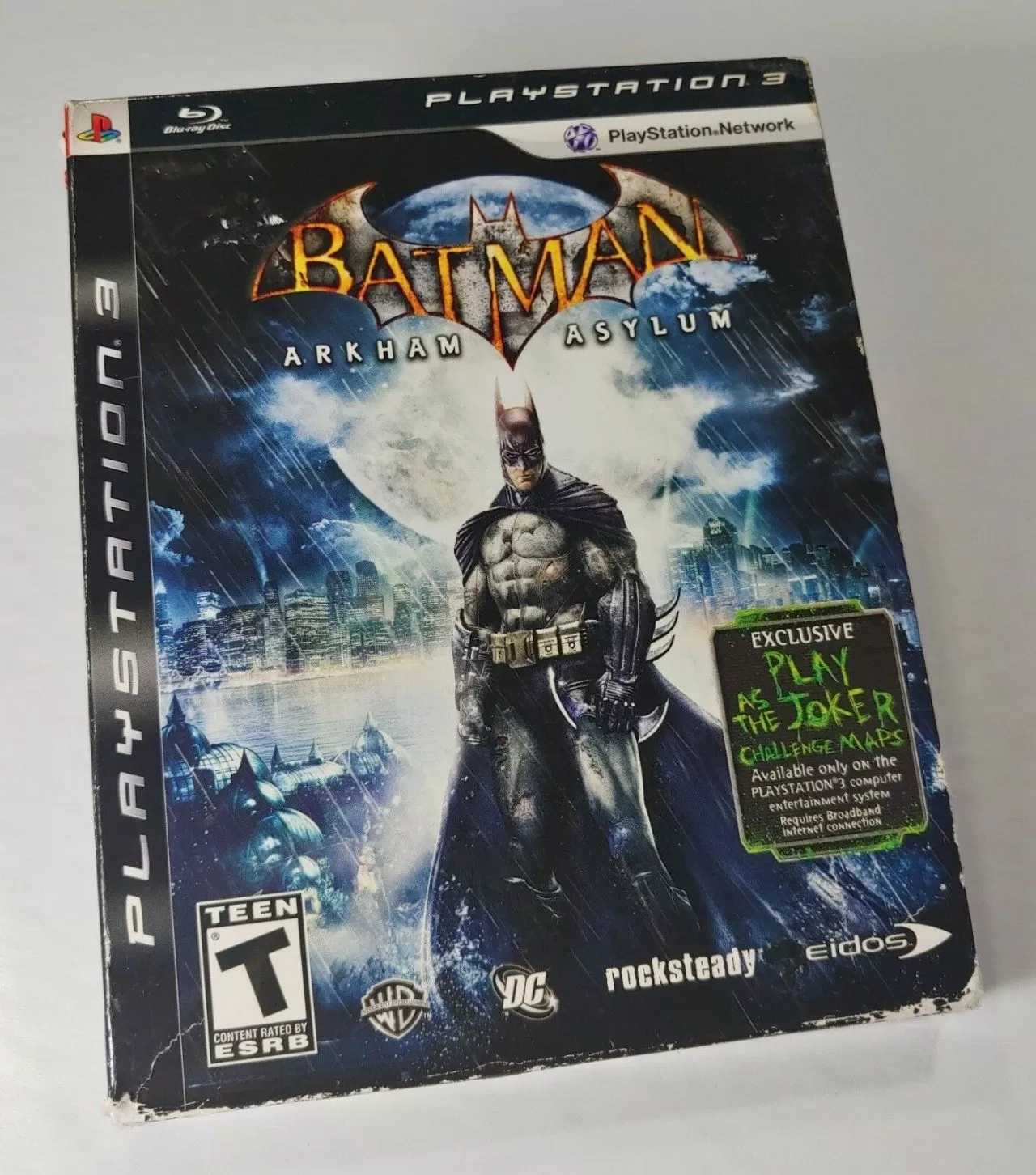 Купить Batman: Arkham Asylum диск из коллекционного издания (PS3) USED Б/У  по цене 3 180 р в Москве в интернет магазине 