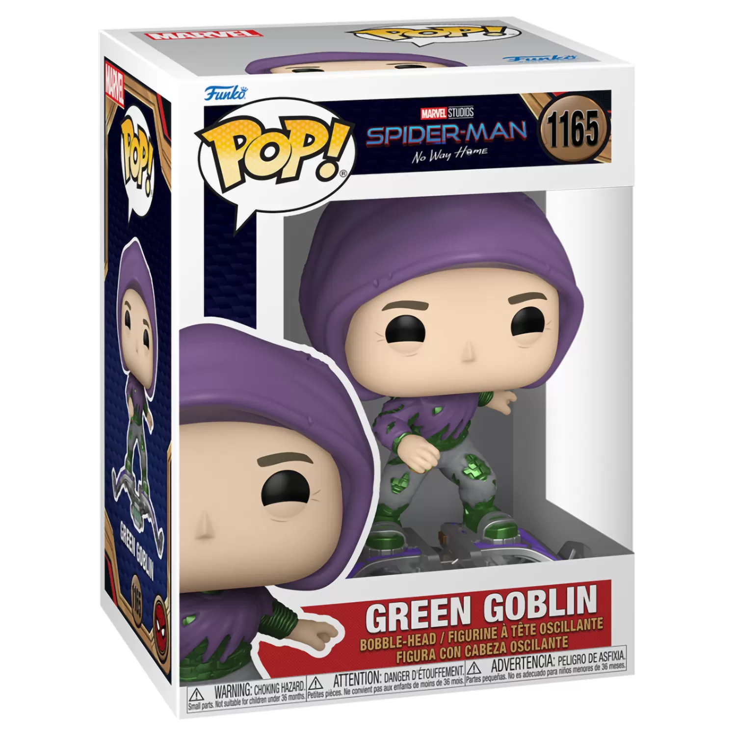 Купить Фигурка Funko POP! Bobble: Зелёный гоблин (Green Goblin) Человек-паук:  Нет пути домой (Marvel Spider-Man No Way Home) ((1165) 67605) 9,5 см по  цене 2 260 р в Москве в каталоге интернет