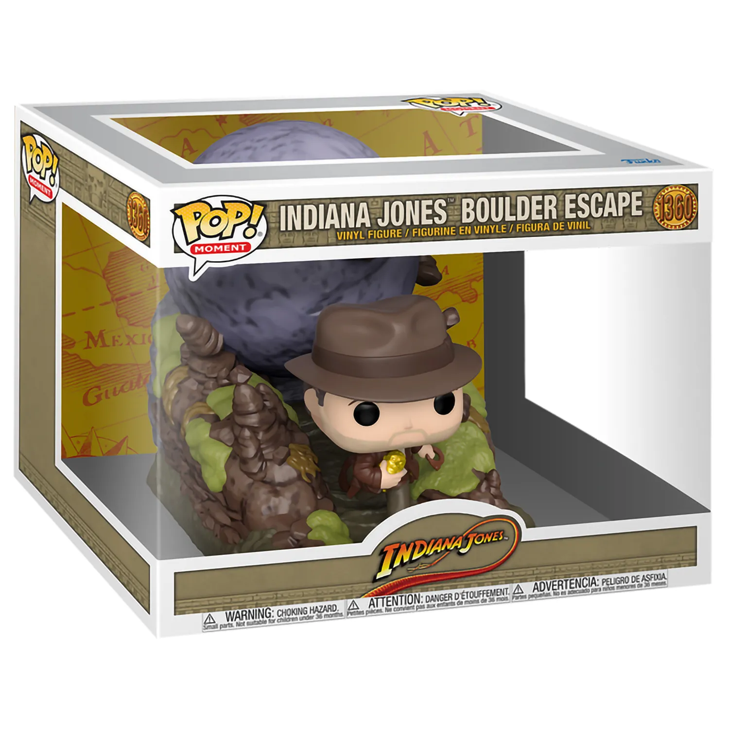 Набор фигурок Funko POP! Moment: Индиана Джонс (Indiana Jones) Индиана  Джонс: В поисках утраченного ковчега (Indiana Jones Raiders of the Lost Ark  ...