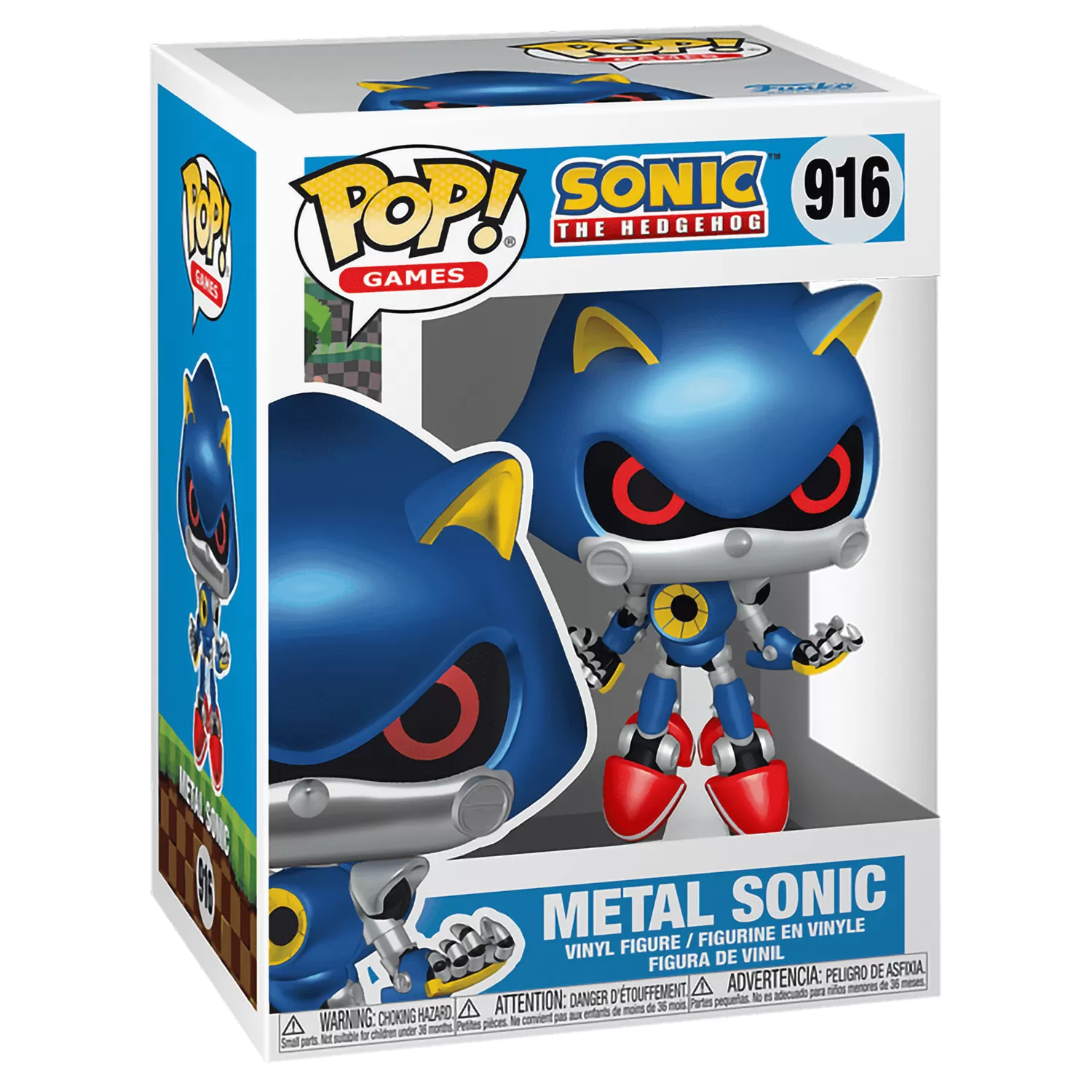 Фигурка Funko POP! Games: Метал Соник (Metal Sonic) Ежик Соник (Sonic the  Hedgehog) ((916) 70583) 9,5 см купить в Москве по цене 2 620 р в каталоге  интернет магазина «NextGame» - характеристики, сравнение, описание, скидки,  доставка