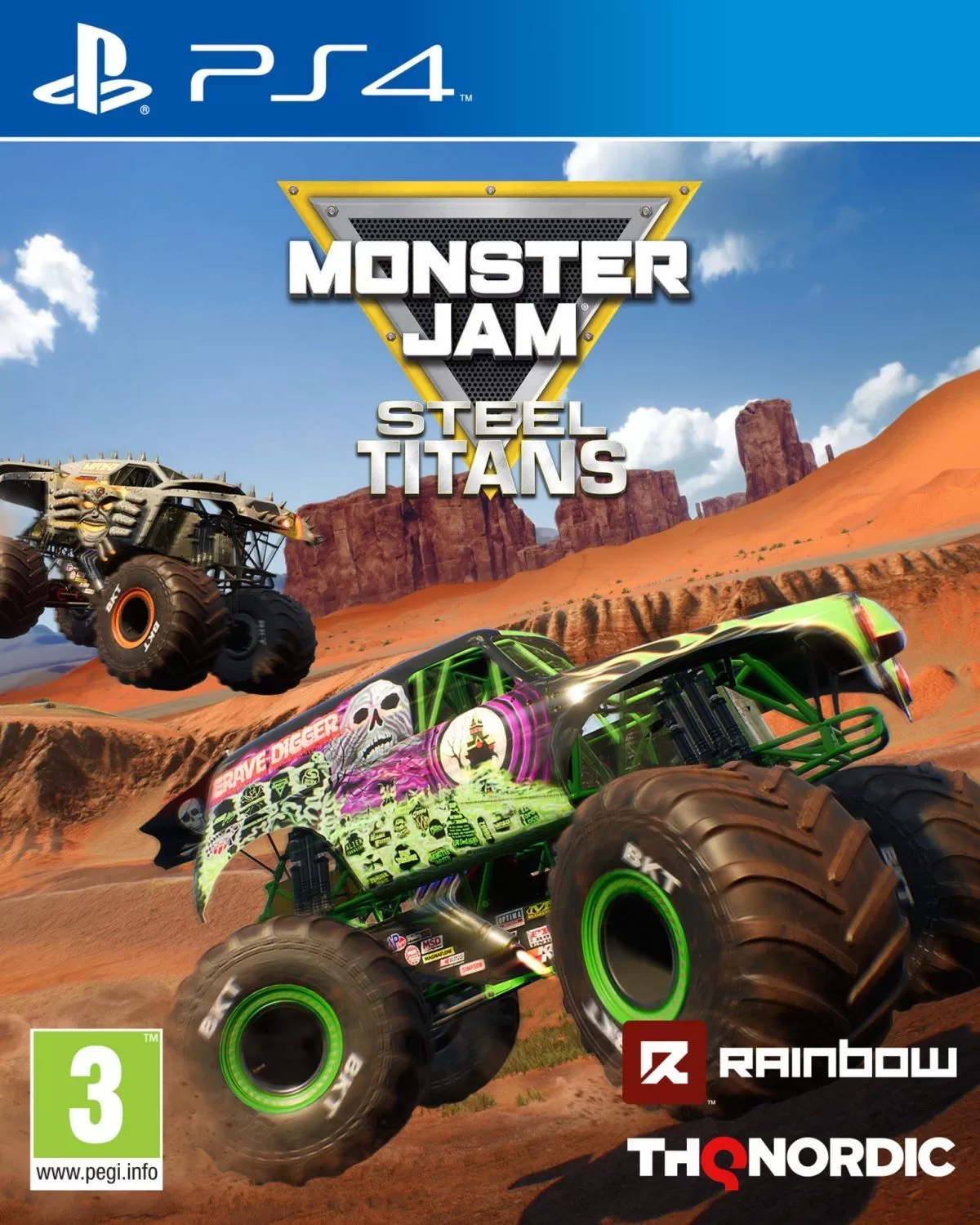 Видеоигра Monster Jam: Steel Titans (PS4)