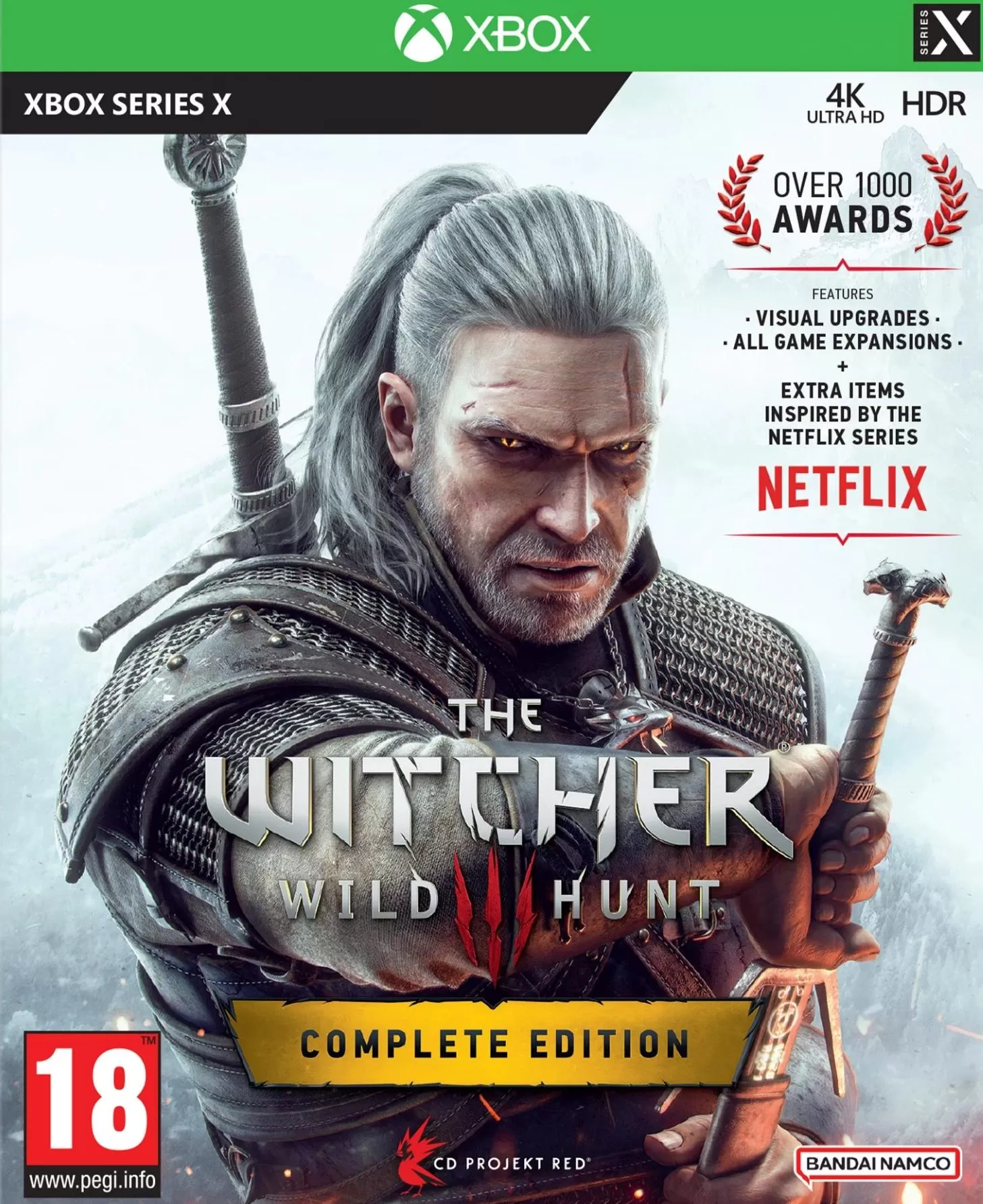 Видеоигра Ведьмак 3: Дикая Охота (The Witcher 3: Wild Hunt) Полное Издание  (Complete Edition) Русская версия (Xbox Series X)