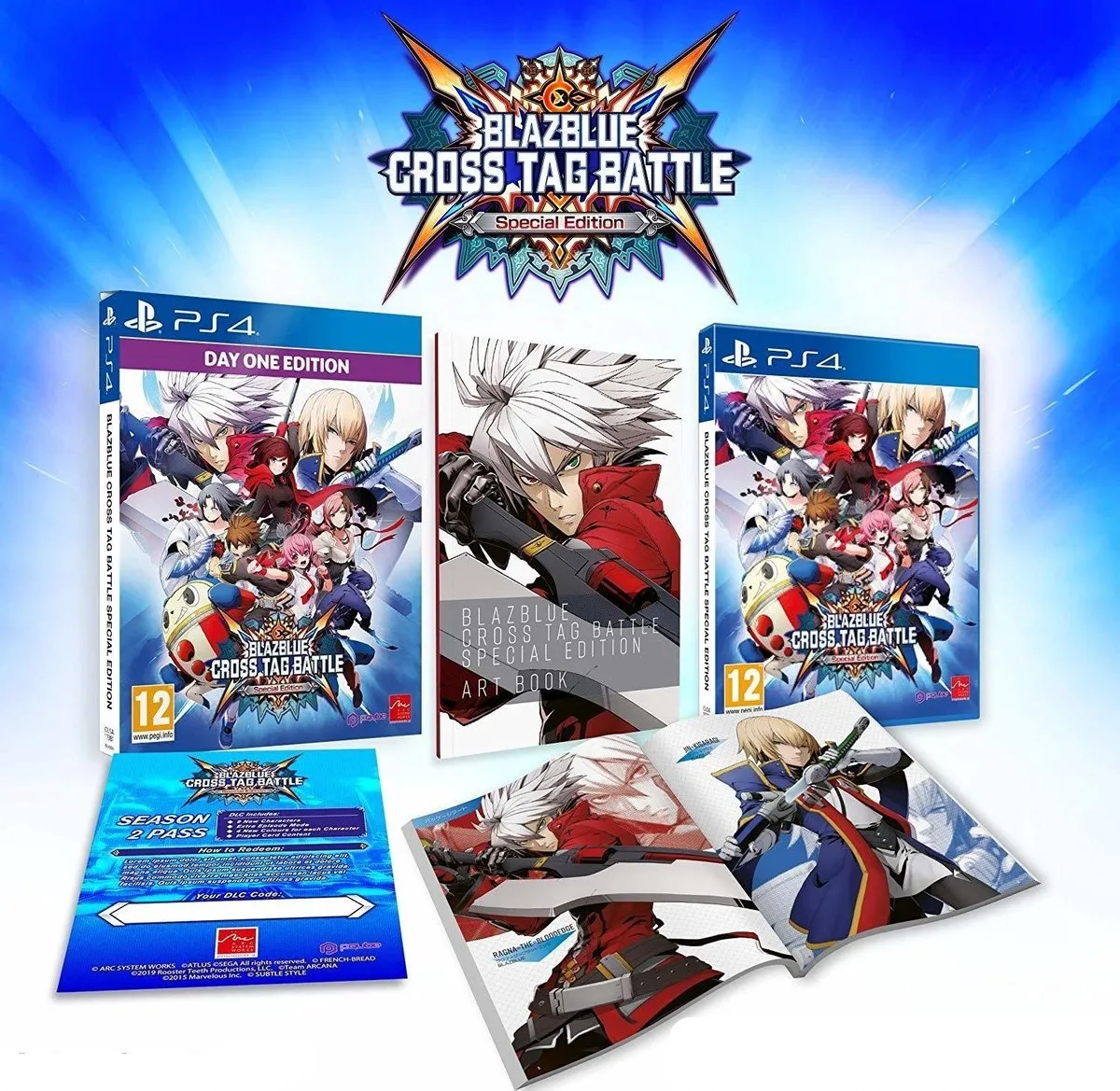 Видеоигра BlazBlue: Cross Tag Battle Специальное Издание (Special Edition)  Издание первого дня (Day One Edition) (PS4)