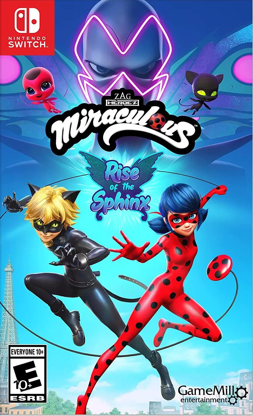 Купить игру Miraculous: Rise of the Sphinx (Леди Баг и Супер-Кот) (Switch)  для Nintendo Switch в Москве - NextGame