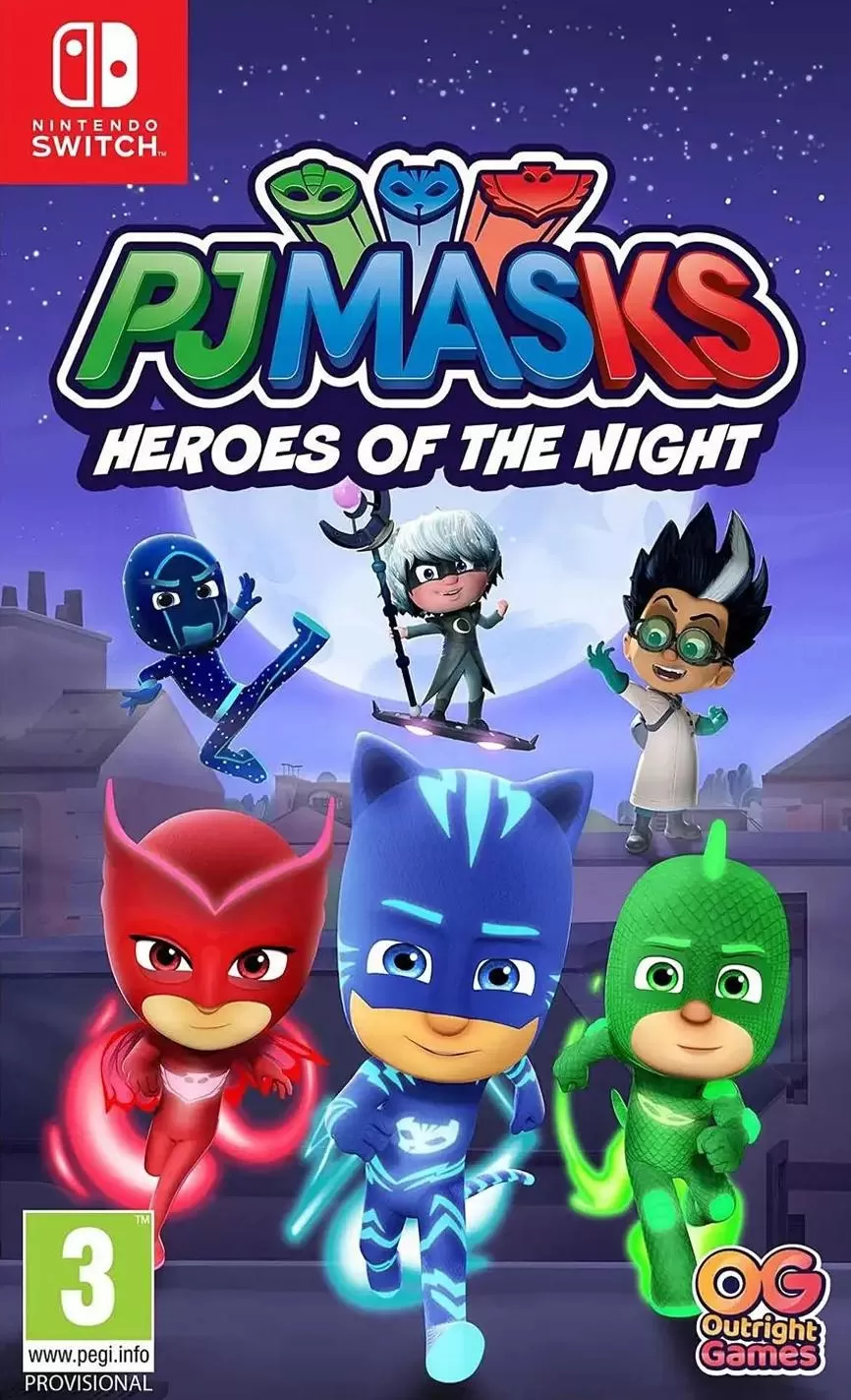 Купить игру Герои в масках: Герои ночи (PJ Masks: Heroes of the Night)  Русская Версия (Switch) для Nintendo Switch в Москве - NextGame