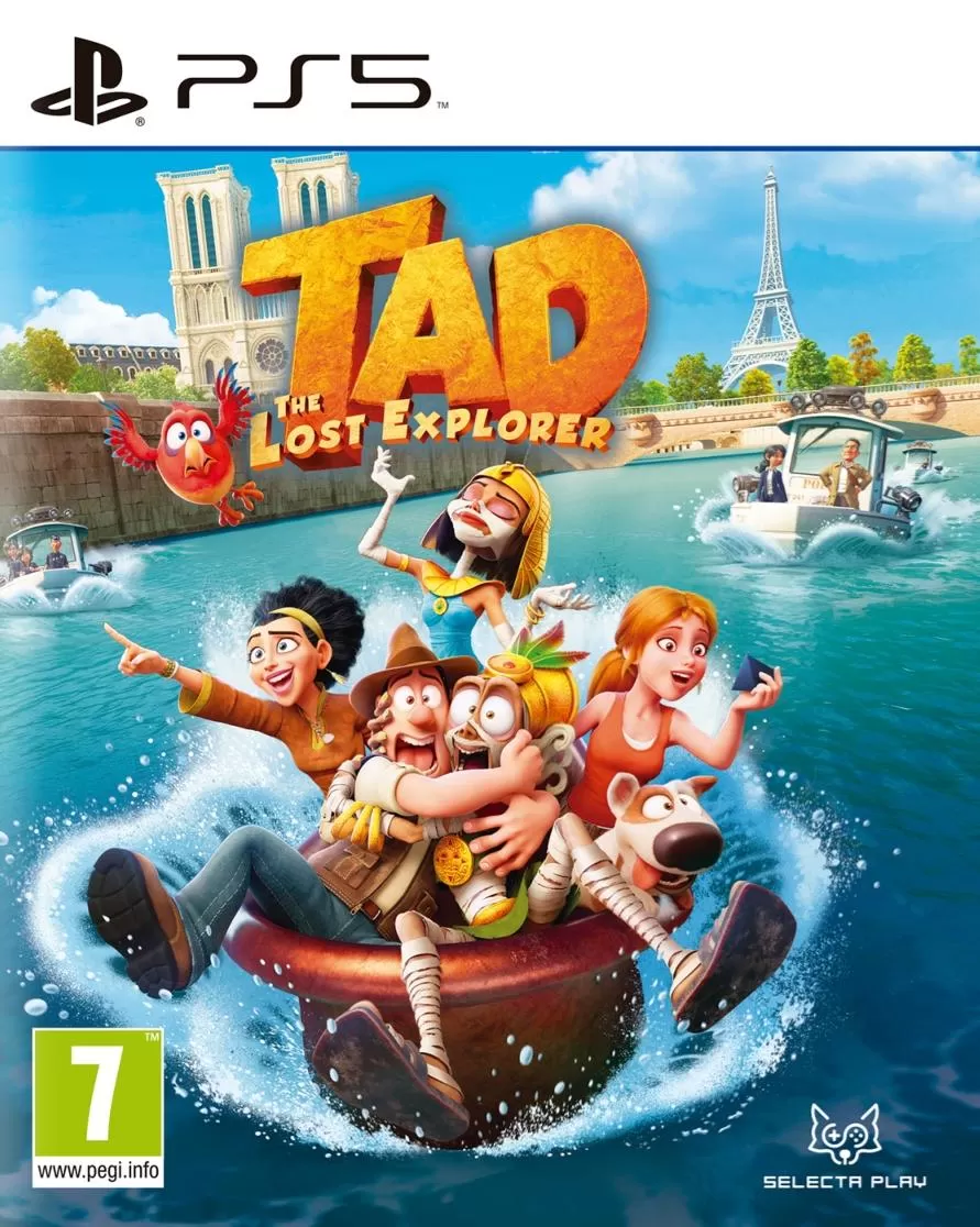 Видеоигра Tad The Lost Explorer and The Emerald Tablet (PS5)