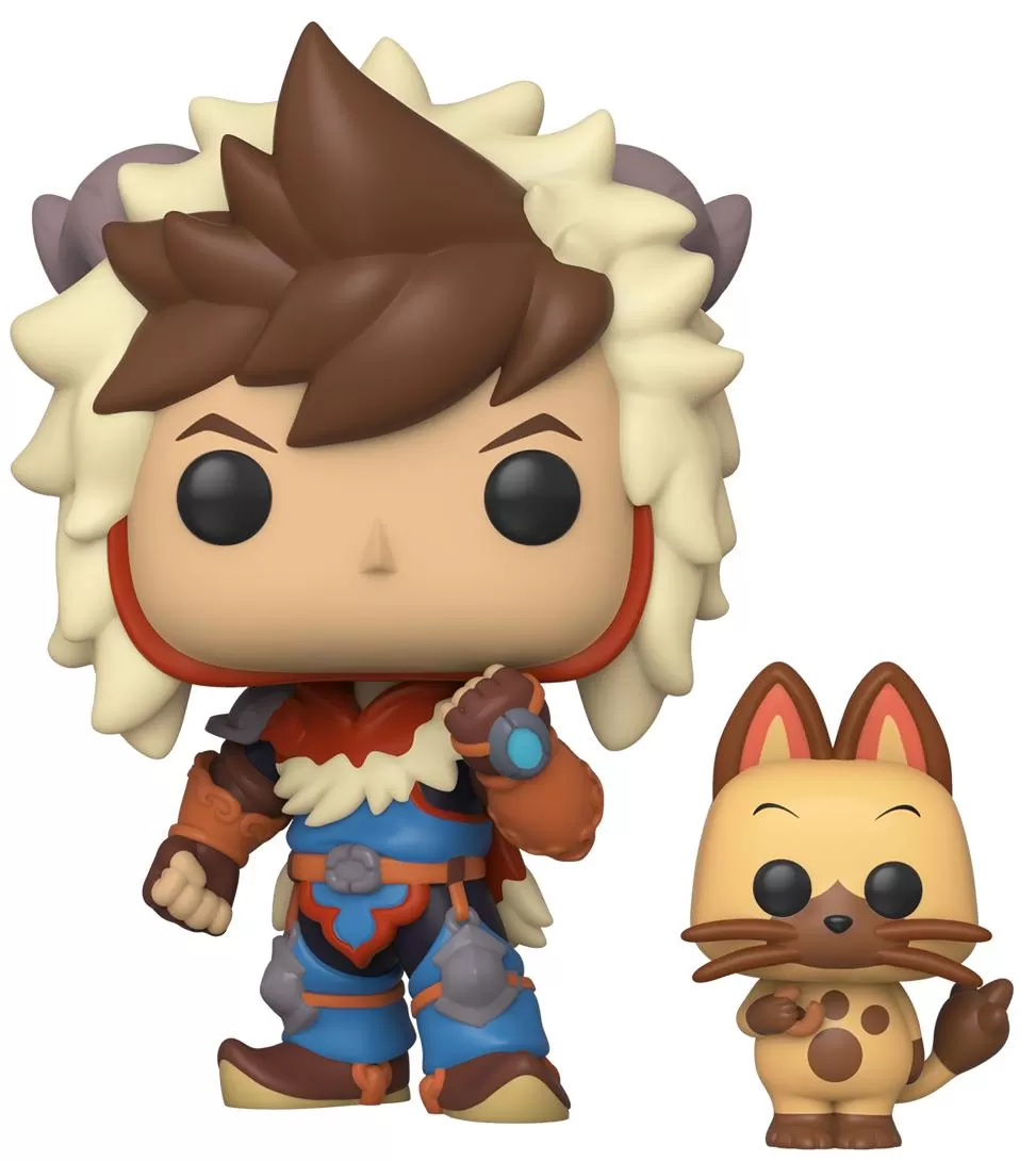 Фигурка Funko POP! Vinyl: Лютня с Навироу (Lute with Navirou) Истории  Охотников На Монстров (Monster Hunter Stories) (46936) 9,5 см