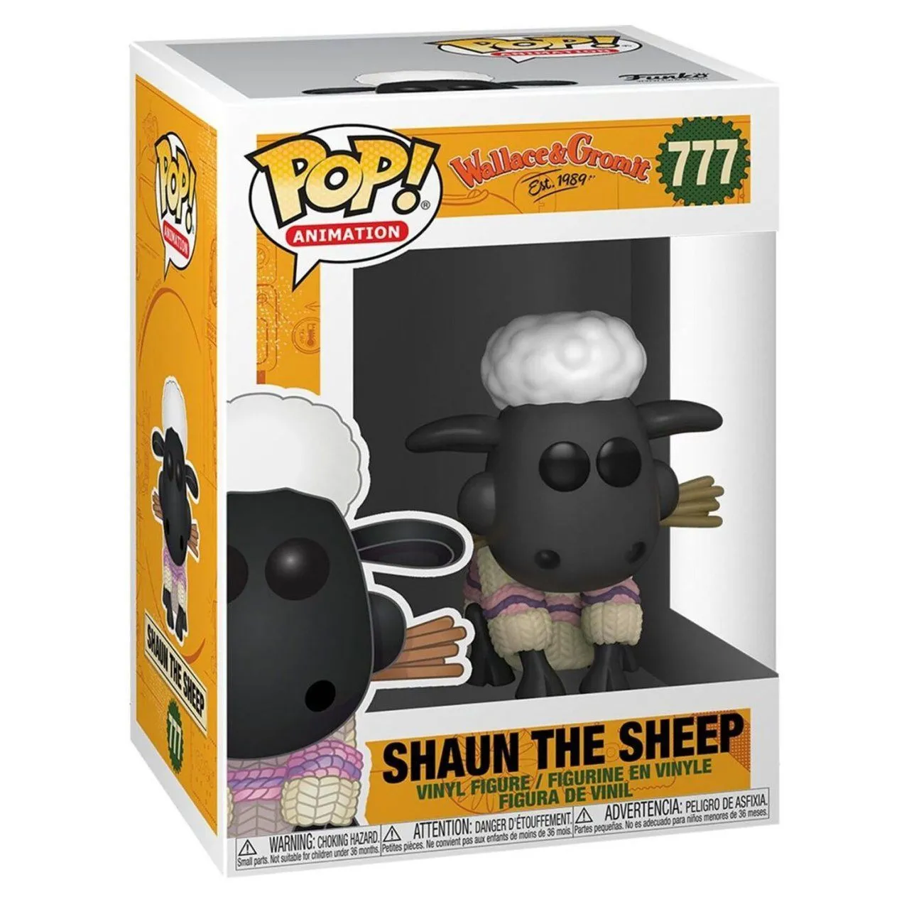 Купить Фигурка Funko POP! Animation: Барашек Шон (Shaun the Sheep) Уоллес и  Громит (Wallace & Gromit) (47695) 9,5 см по цене 1 300.00 р в Москве в  каталоге интернет магазина 