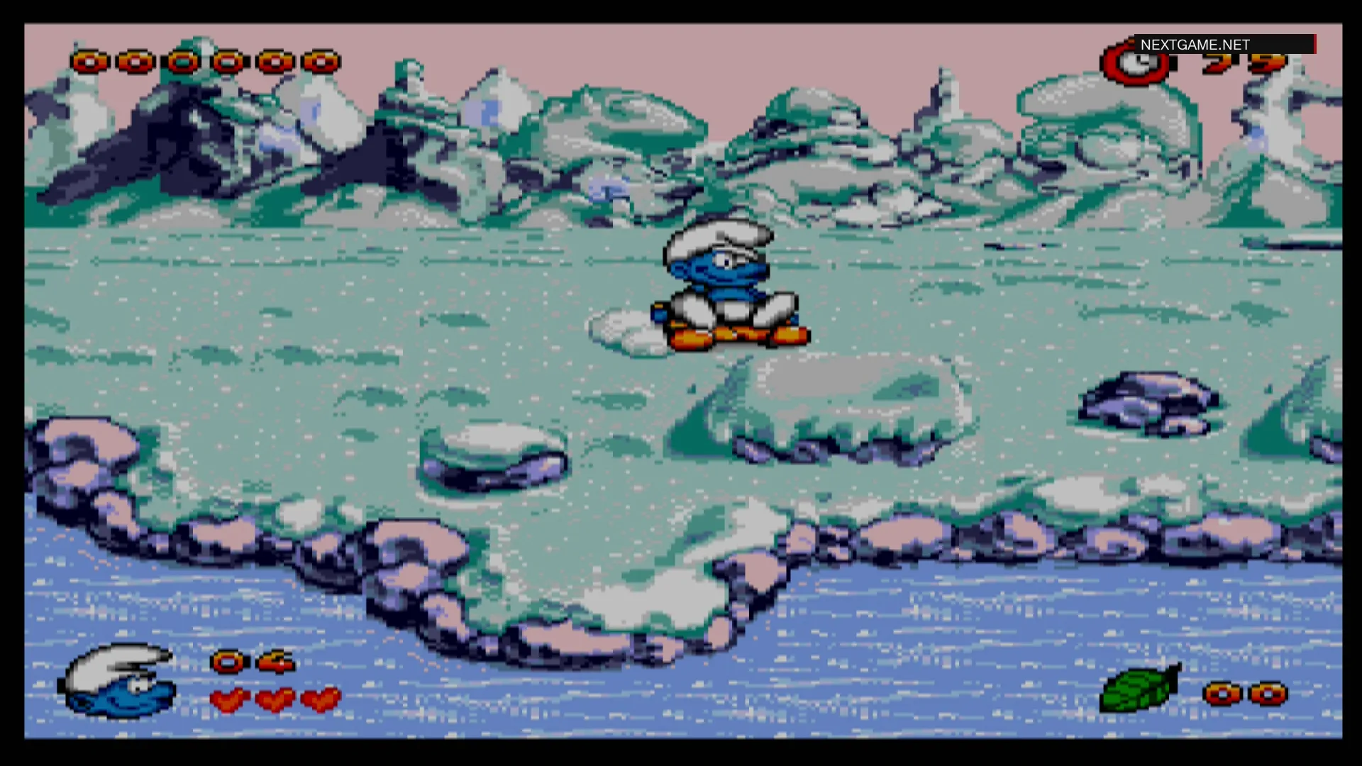 Купить картридж Смурфики (The Smurfs) (16 bit) для Сеги