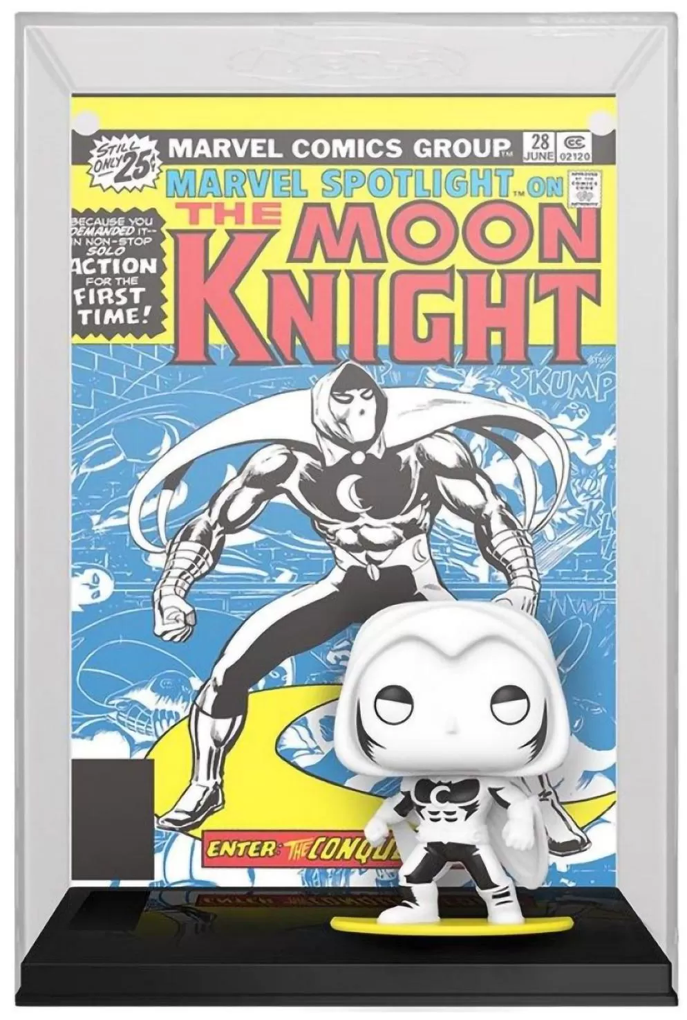 Купить Фигурка Funko POP! Comic Covers: Лунный рыцарь (Moon Knight) Марвел  (Marvel) ((08) 61500) 9,5 см по цене 3 290.00 р в Москве в каталоге  интернет магазина 