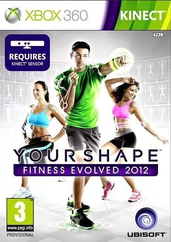 Видеоигра Your Shape: Fitness Evolved 2012 для Kinect (Xbox 360) USED Б/У