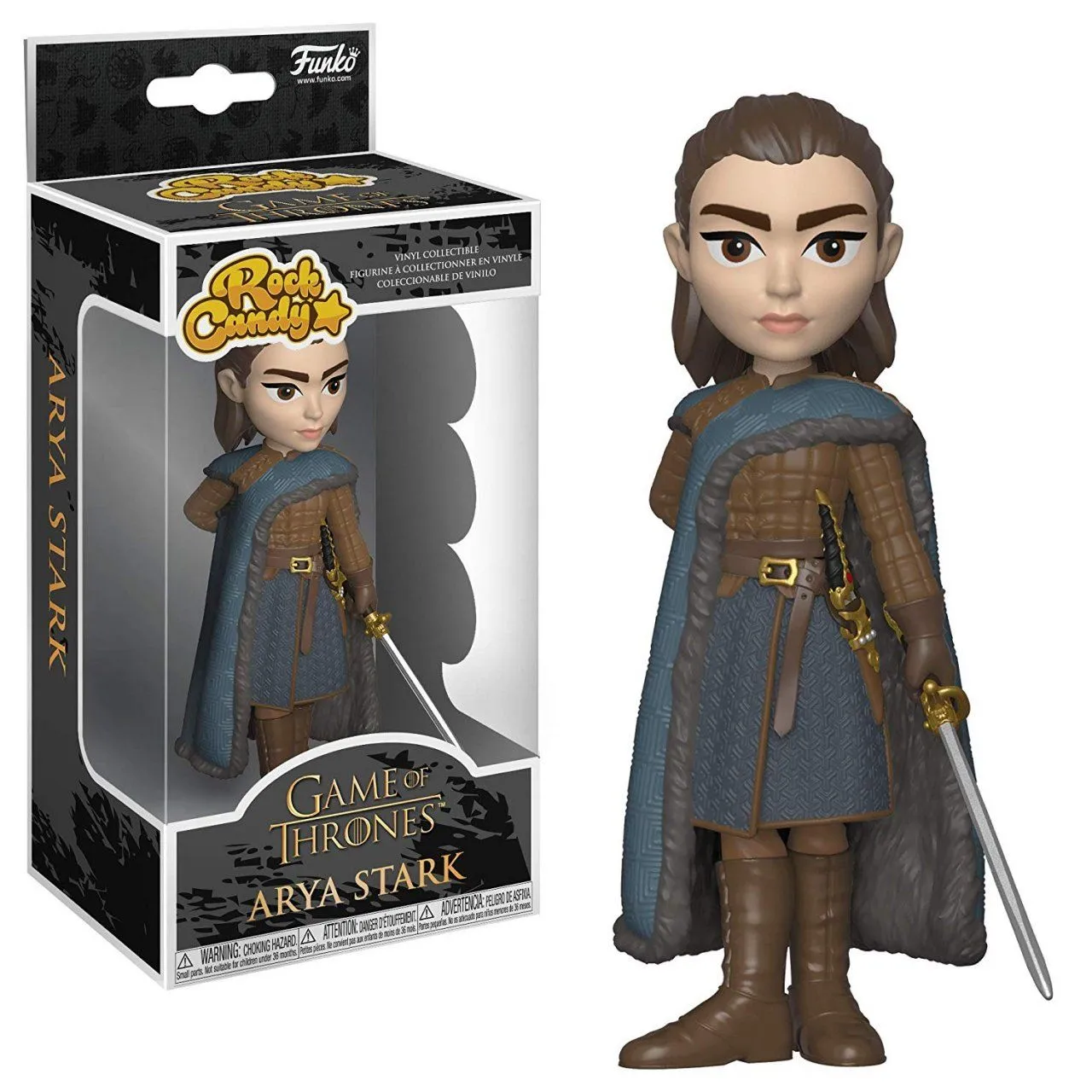 Фигурка Funko Rock Candy: Арья Старк (Arya Stark) Игра престолов 9 Сезон  (Game of Thrones S9) (35554) 13 см