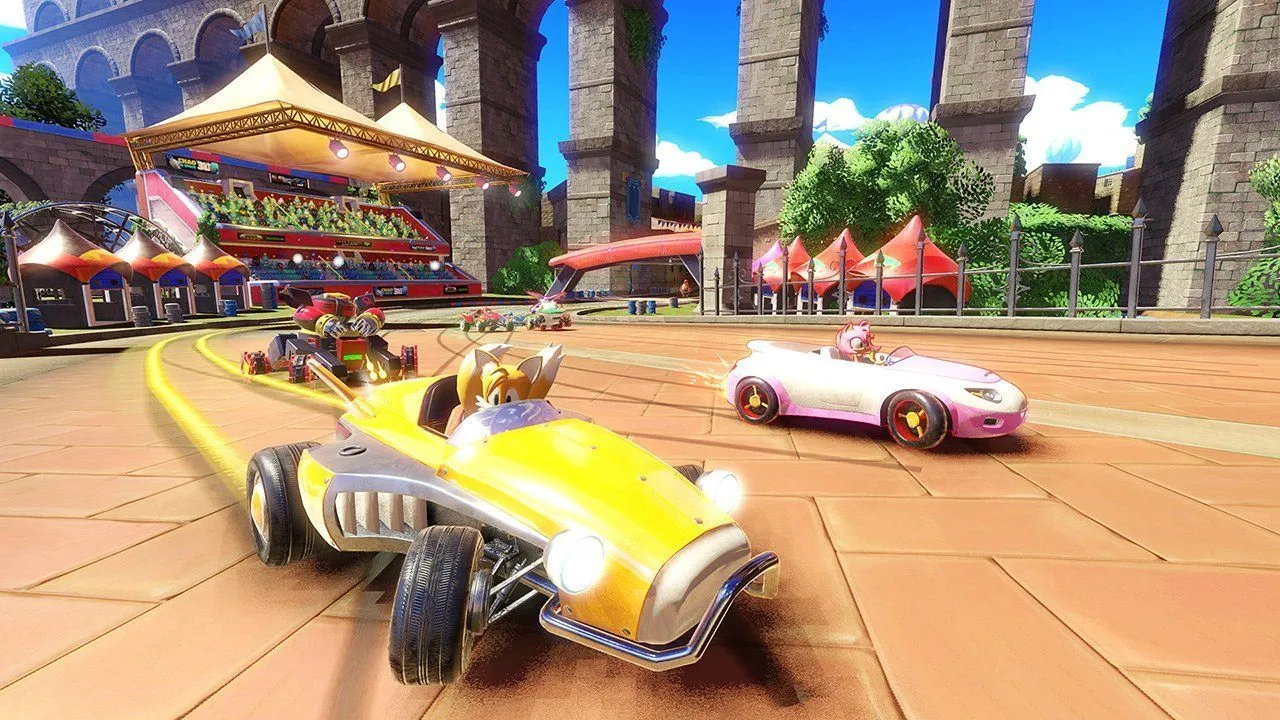 Купить игру Team Sonic Racing + Sonic Mania Double Pack Русская Версия  (Switch) для Nintendo Switch в Москве - NextGame