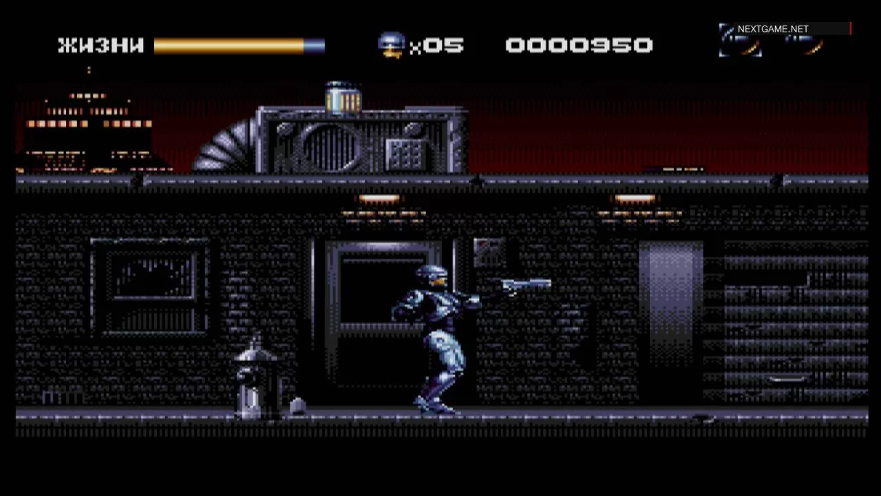 Купить картридж Робокоп против Терминатора (Robocop Versus Terminator)  Русская версия (16 bit) для Сеги