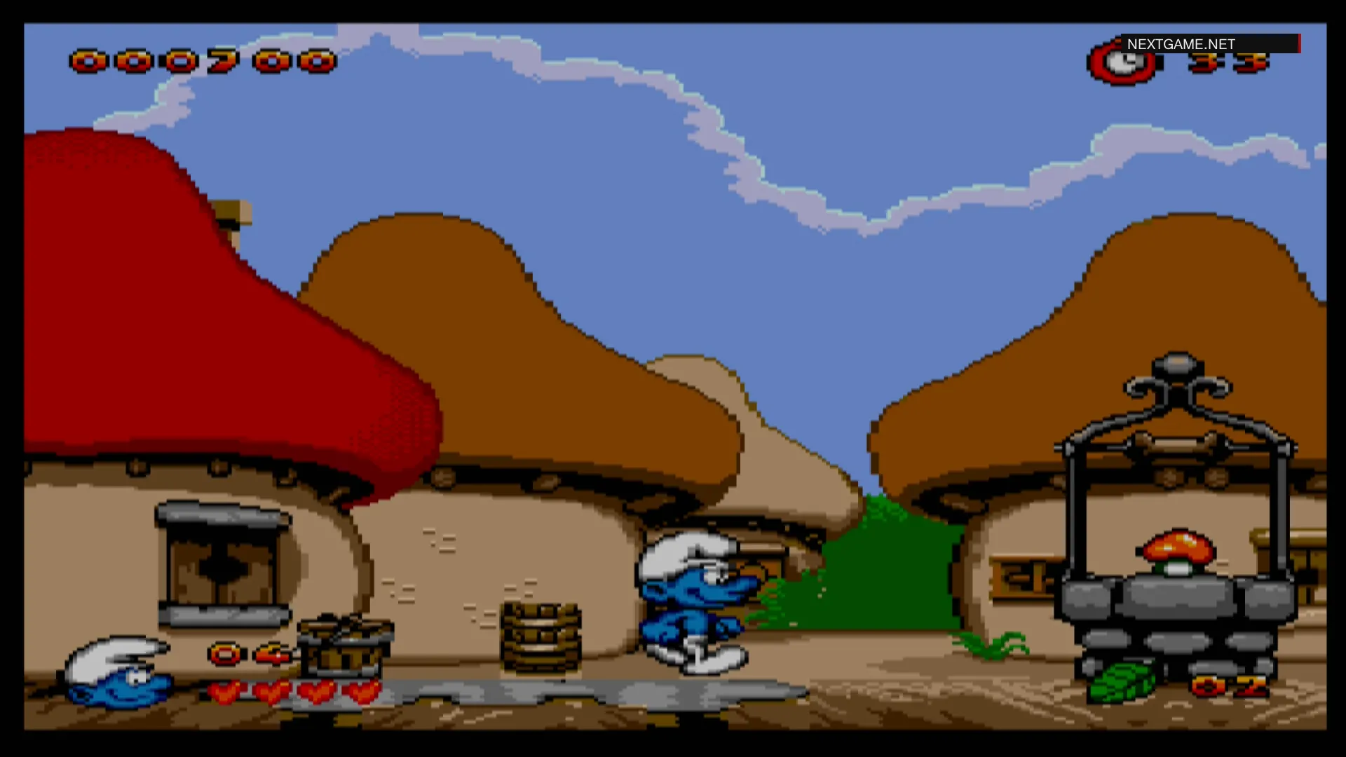 Купить картридж Смурфики (The Smurfs) (16 bit) для Сеги