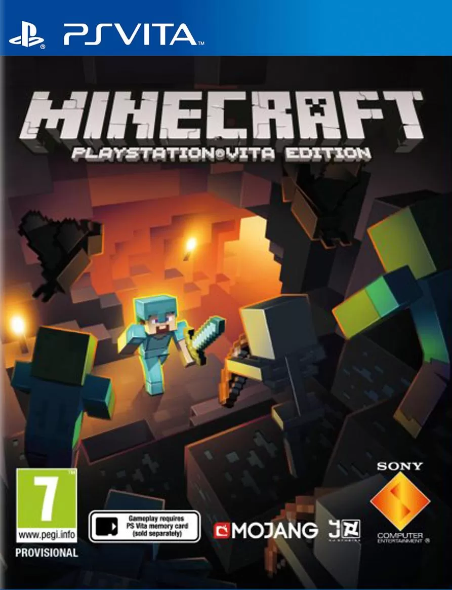 Видеоигра Minecraft Русская Версия (PS Vita) USED Б/У