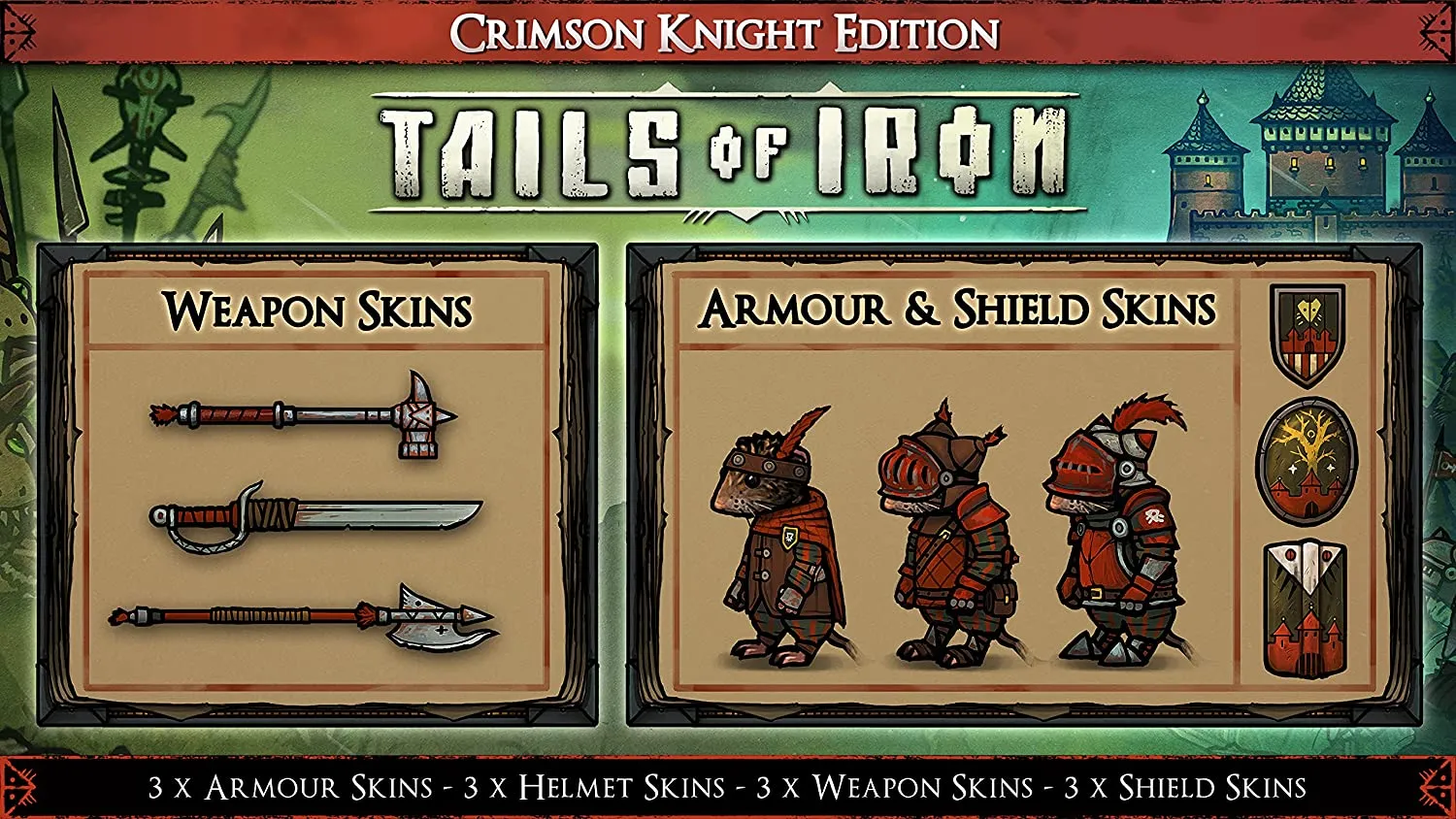 Игра Tails of Iron Crimson Knight Edition Русская Версия (PS4/PS5) купить в  Москве по цене 4 490 р в каталоге интернет магазина «NextGame» -  характеристики, сравнение, описание, скидки, доставка