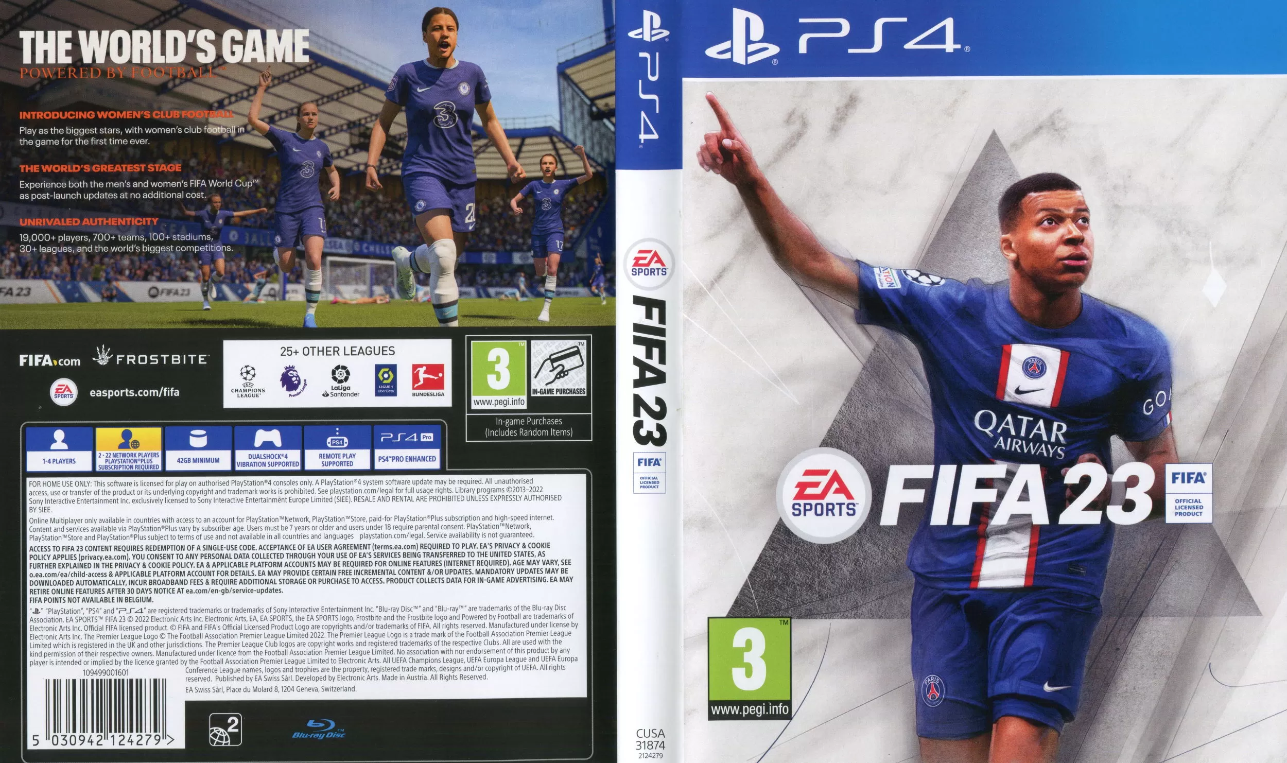 Игра FIFA 23 Русская версия (PS4) купить в Москве по цене 4 620 р в  каталоге интернет магазина «NextGame» - характеристики, сравнение,  описание, скидки, доставка