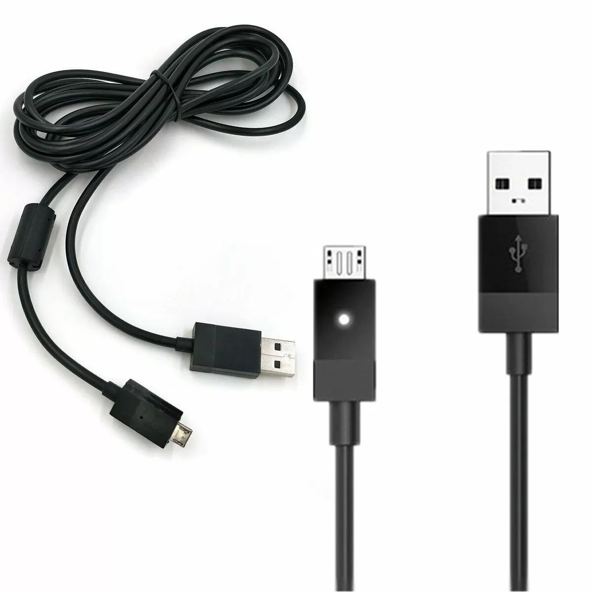 Купить Кабель универсальный Micro USB 2.75 метра для зарядки телефона/геймпада  с LED индикатором (PS4/PS Vita/Xbox One/Android) для Microsoft Xbox One в  Москве - NextGame