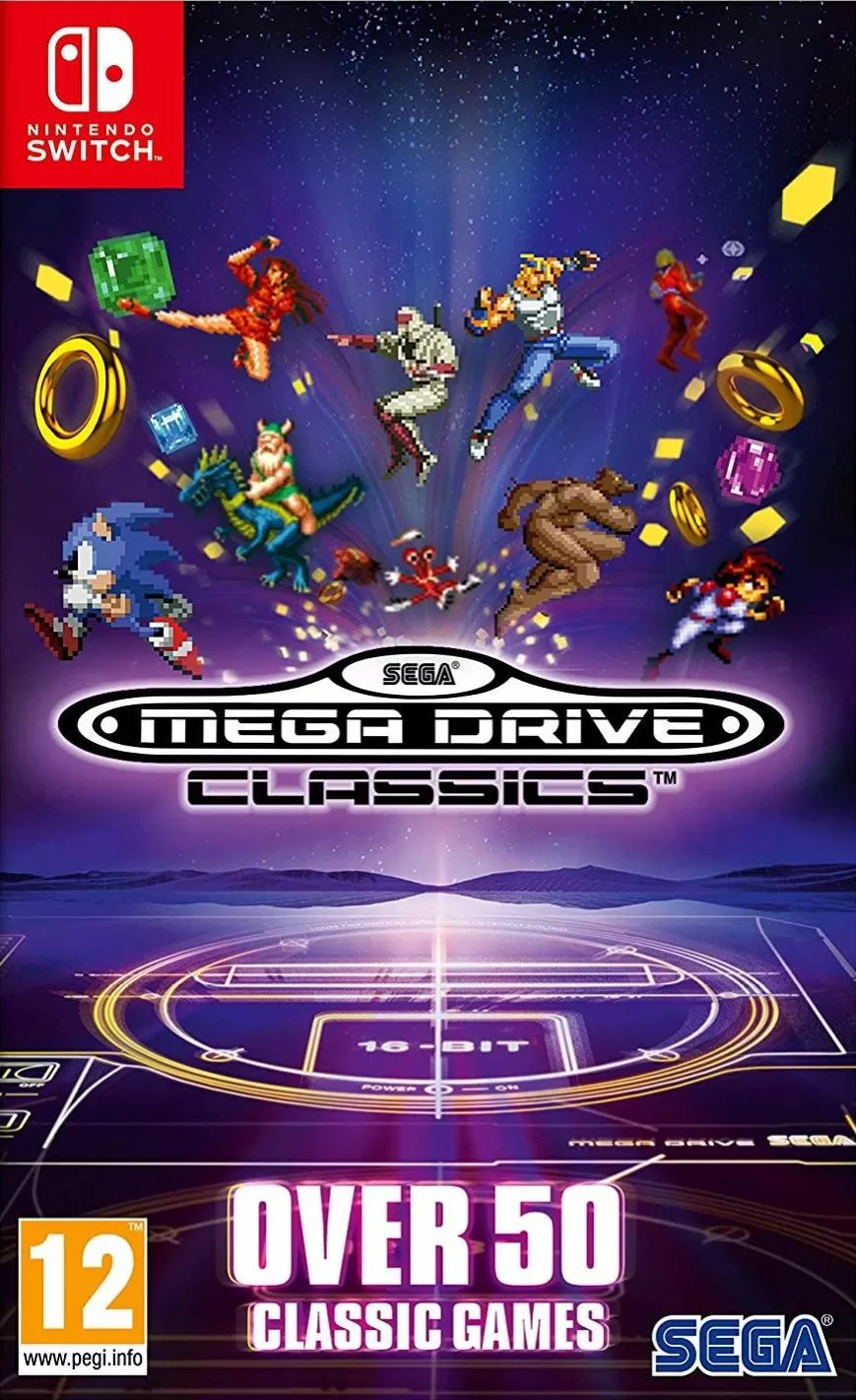 Игра SEGA Mega Drive Classics (Over 50 classic Games) Код на загрузку  (Switch)