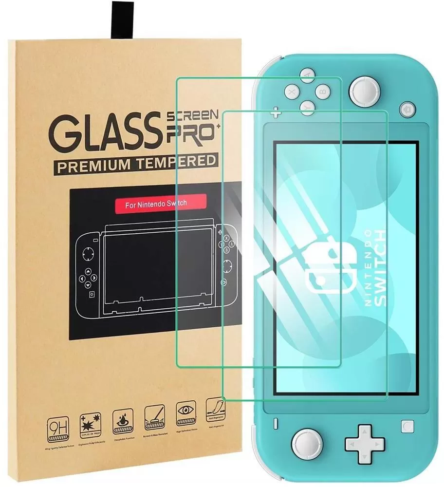 Защитное стекло Glass Screen PRO + Premium Tempered 9H (Switch Lite) 2 шт  купить в Москве по цене 1 400 р в каталоге интернет магазина «NextGame» -  характеристики, сравнение, описание, скидки, доставка