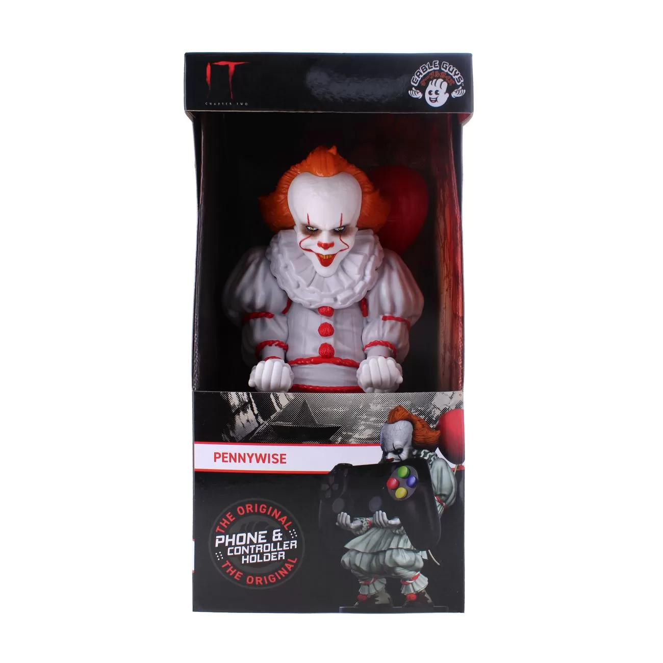 Фигурка подставка для геймпада/телефона Cable Guys: Пеннивайз (Pennywise)  Оно 2 (IT 2) (CGCRDC300135) купить в Москве по цене 4 080 р в каталоге  интернет магазина «NextGame» - характеристики, сравнение, описание, скидки,  доставка