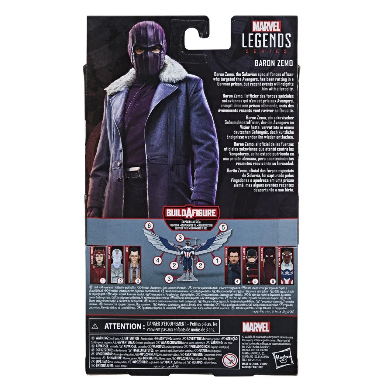 Hasbro Marvel Legends Series Baron Zemo Avengers F0323 15 3 290.00 NextGame
