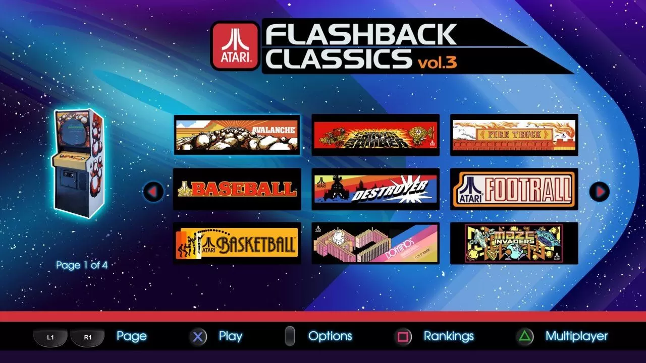 Игра Atari Flashback Classics Vol. 3 (PS4) купить в Москве по цене 4 780 р  в каталоге интернет магазина «NextGame» - характеристики, сравнение,  описание, скидки, доставка