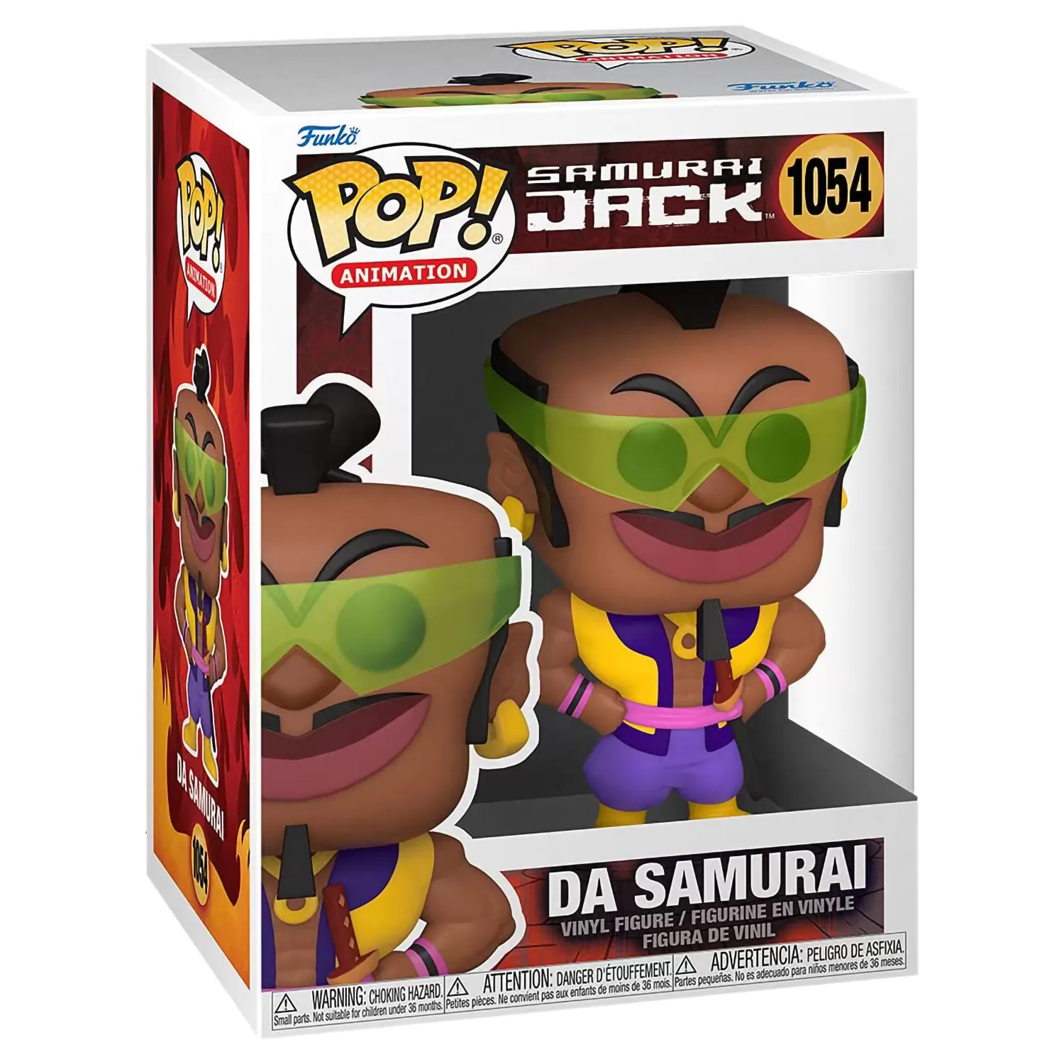 Купить Фигурка Funko POP! Animation: Да Самурай (Da Samurai) Самурай Джек ( Samurai Jack) ((1054) 57372) 9,5 см по цене 2 200 р в Москве в каталоге  интернет магазина 