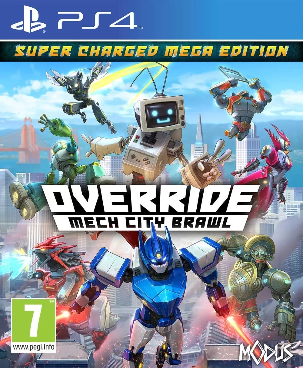 Видеоигра Override: Mech City Brawl Super Charged Mega Edition (PS4)