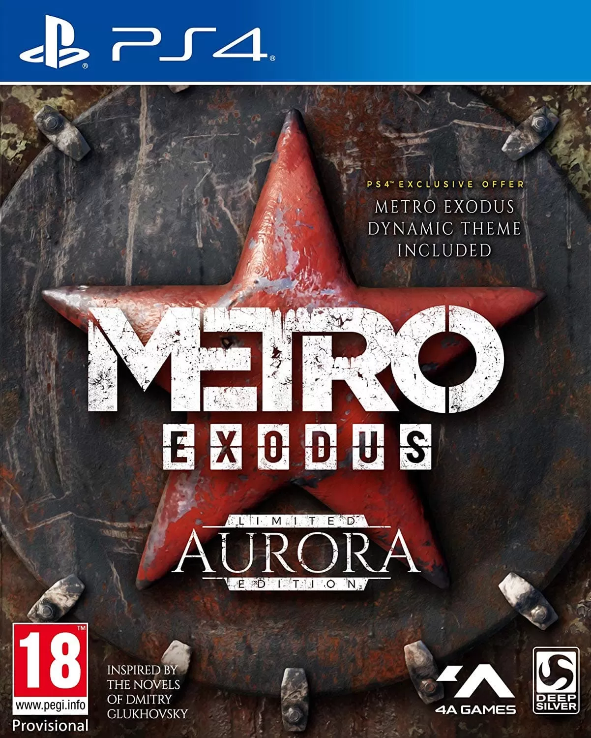 Видеоигра Метро Исход (Metro Exodus): Специальное издание Аврора (Aurora  Limited Edition) Русская Версия (PS4)