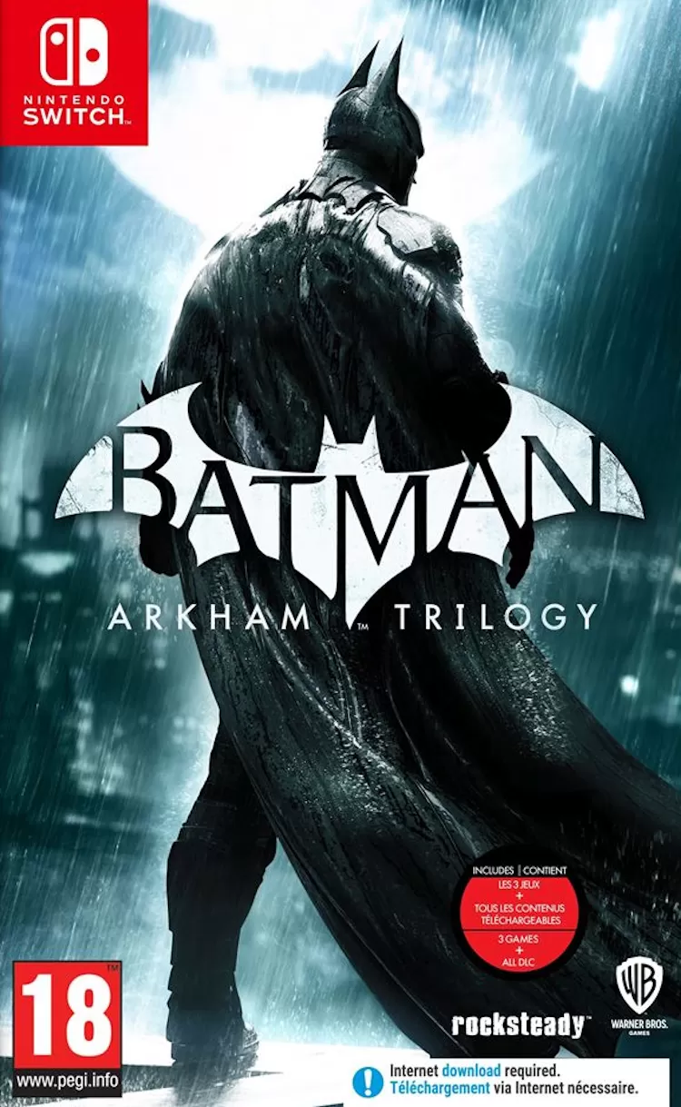 Игра Batman: Arkham Trilogy Collection Русская Версия (Switch)