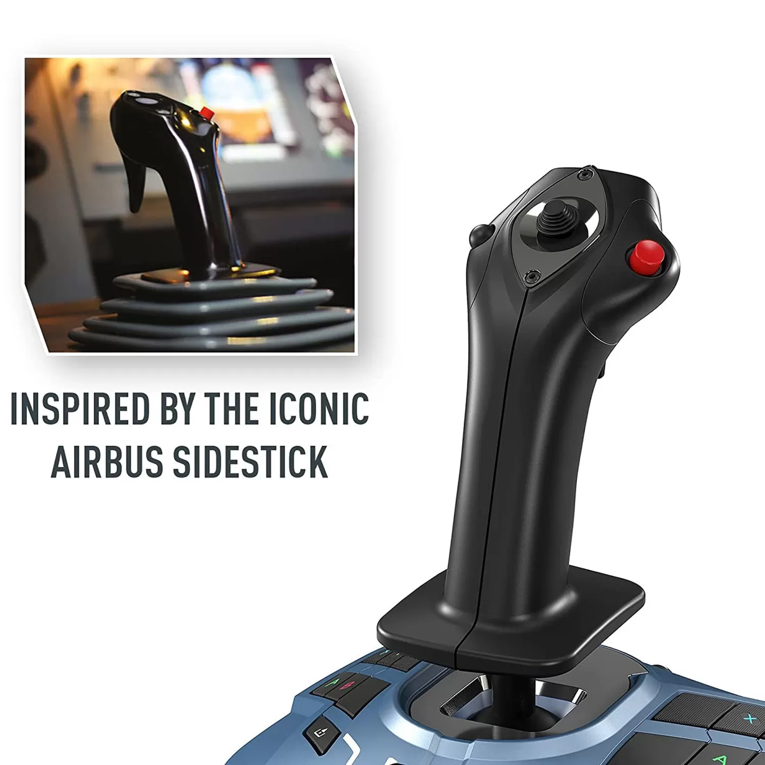 Купить джойстик thrustmaster tca sidestick x airbus edition (thr139)  (pc/xbox series x) по цене 26 780 р в Москве в каталоге интернет магазина  NextGame - характеристики, сравнение, доставка