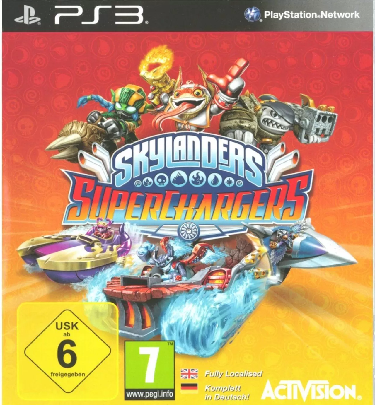 Видеоигра Skylanders SuperChargers (PS3) USED Б/У