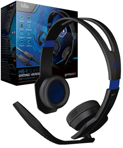 HS 1 Stereo Messenger Headset Gioteck PS4