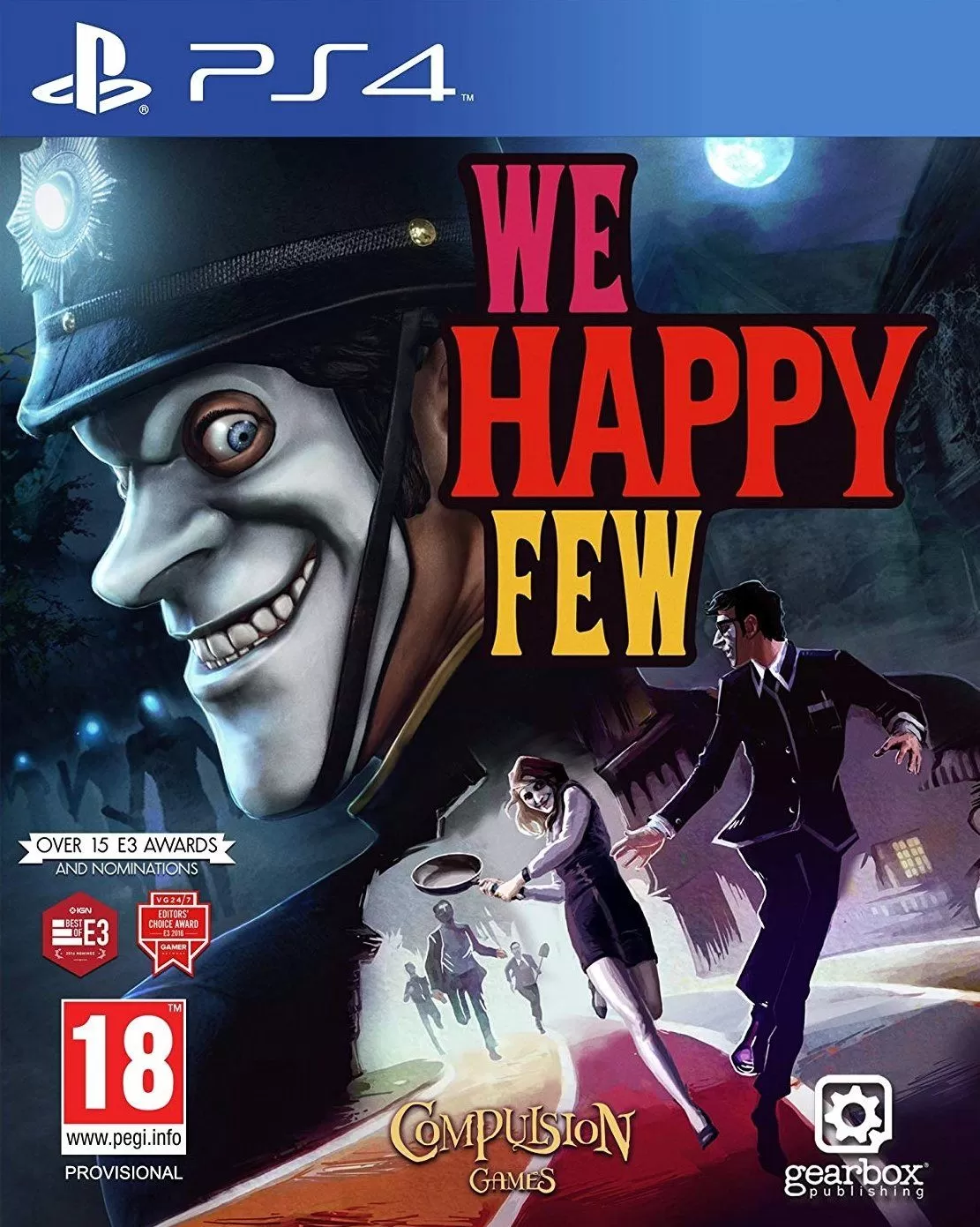 Игра We Happy Few Русская Версия (PS4) купить в Москве по цене 3 520 р в  каталоге интернет магазина «NextGame» - характеристики, сравнение,  описание, скидки, доставка