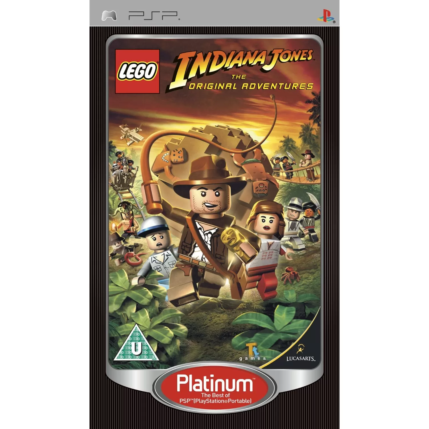 Видеоигра LEGO Indiana Jones: The Original Adventures. Platinum (PSP)