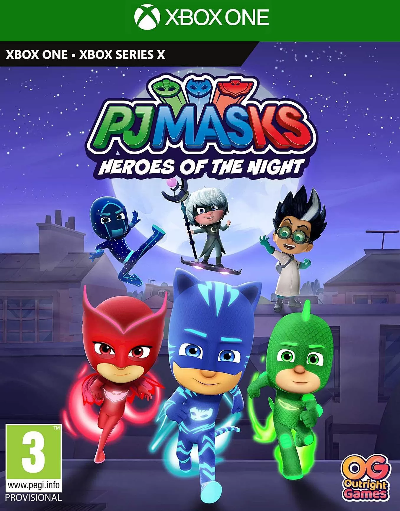 Игра Герои в масках: Герои ночи (PJ Masks: Heroes of the Night) Русская  Версия (Xbox One/Series X)