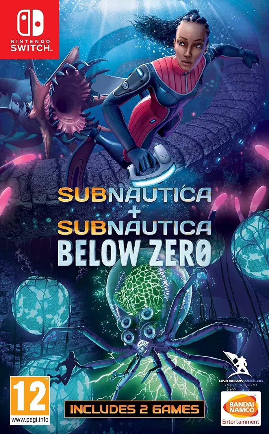 Игра Subnautica + Subnautica: Below Zero Русская Версия (Switch)